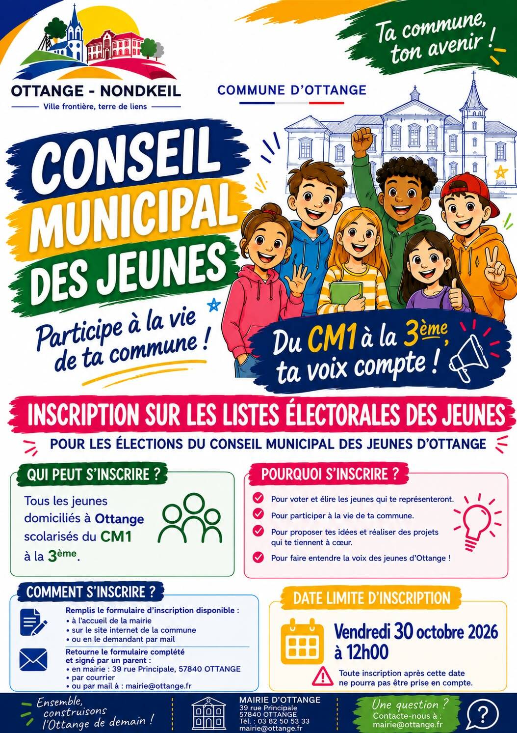 1- affiche inscriptions liset elec